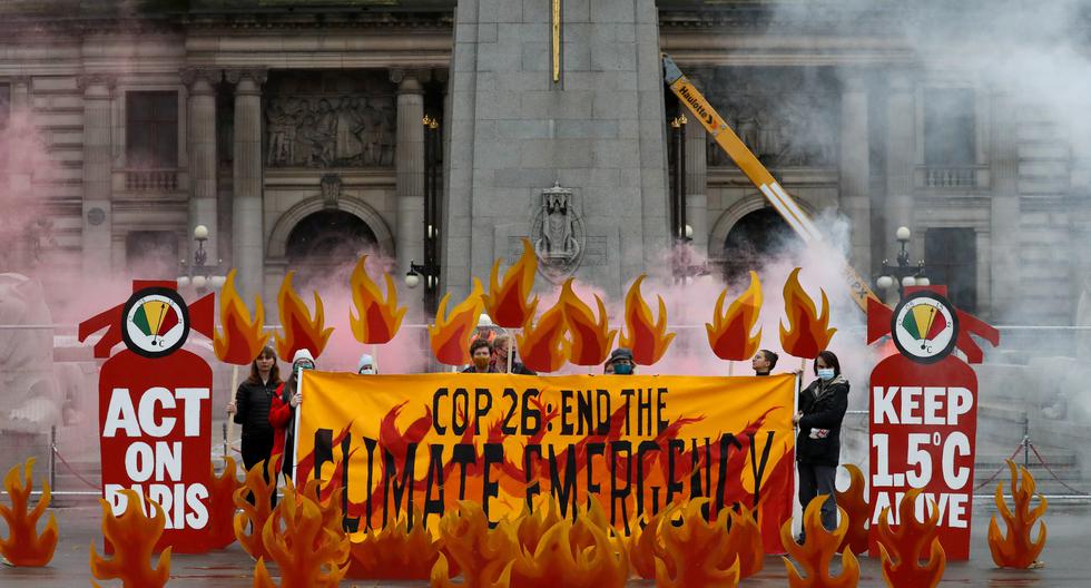 Protestas COP26