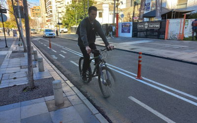Seguridad vial y ciclistas: La deuda pendiente en Santiago