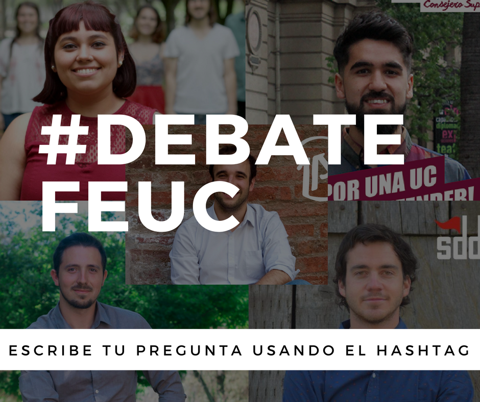 Minuto a Minuto: Debate candidatos a Consejero Superior Elecciones FEUC 2017