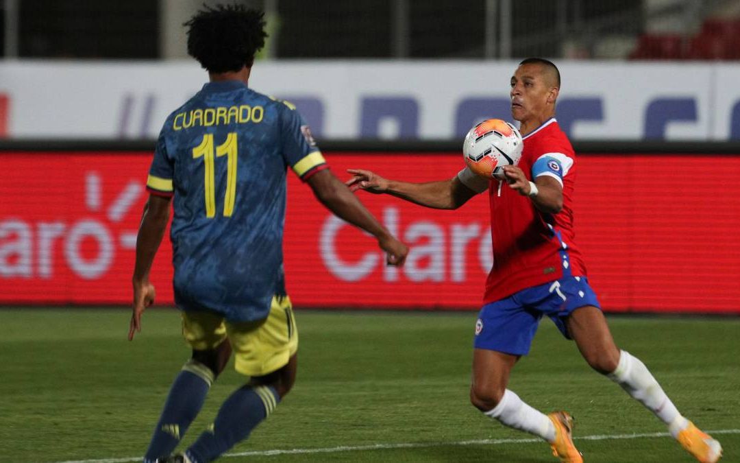 Chile se lleva un empate con sabor a derrota ante Colombia por la segunda fecha de las Eliminatorias Sudamericanas de Qatar 2022.