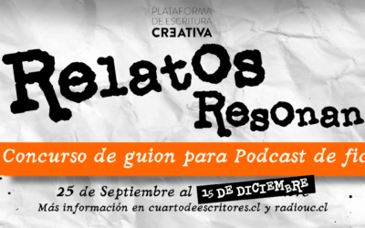 «Relatos Resonantes»: el nuevo concurso de guion de podcast de ficción