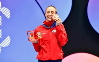 Valentina Toro bronce en los Juegos Mundiales de Chengdú
