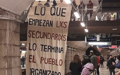 Un año del alza de los $30 pesos del Metro de Santiago