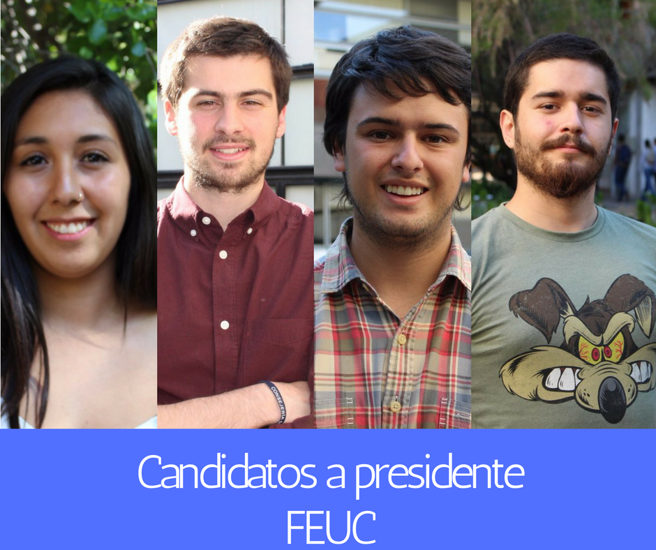 Resumen debate candidatos a presidente FEUC 2018