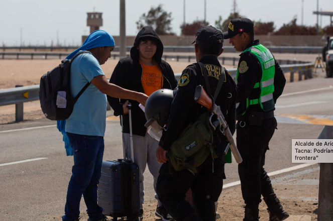 Crisis migratoria en la frontera de Chile y Perú: acusaciones al gobierno de Gabriel Boric y estado de emergencia en Tacna