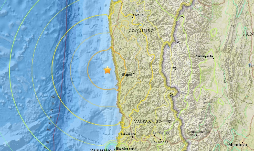 Sismo 8.4 Richter en la zona del Norte Chico del país