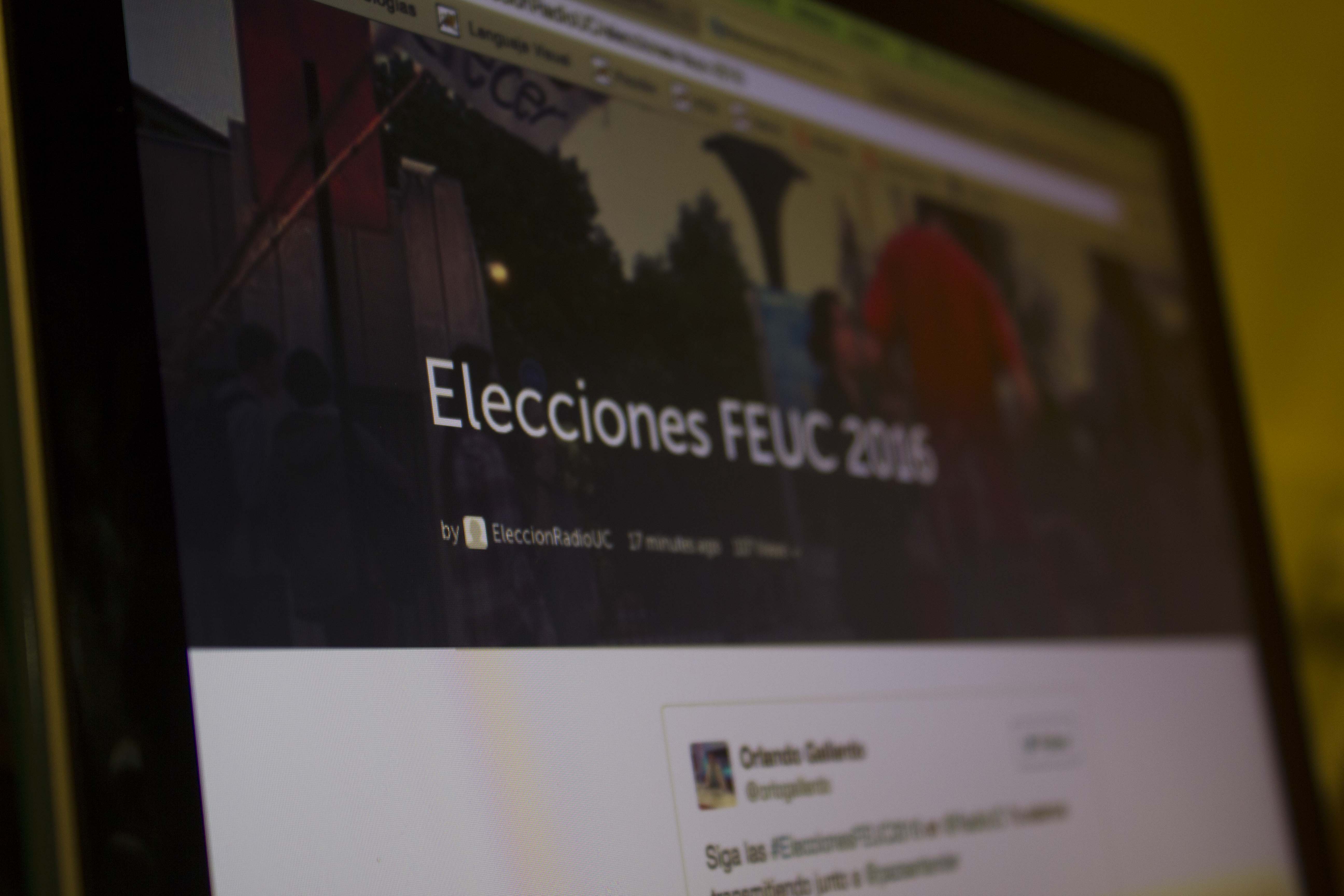 Minuto a minuto de la segunda vuelta de Elecciones FEUC 2016